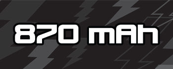 870 mAh