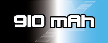 910 mAh